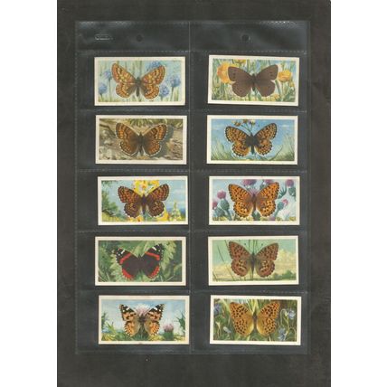 Brooke Bond Original Vintage Full Set of 50 Tea Cards British Butterflies 1963