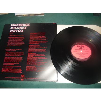 MASSED BANDS LP LOT OF 2 - EDINBURGH MILITARY TATTOO/THE ROYAL TOURNAMENT 1978