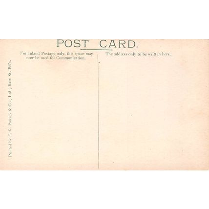 The School, Bradfield St Geoerge, Suffolk : Pawsey printed postcard 1659
