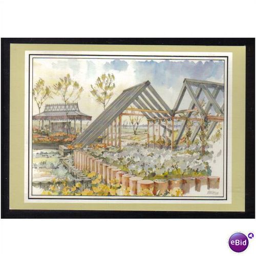 1984 THE ROSE GARDEN ,GARDEN FESTIVAL LIVERPOOL PO FDI