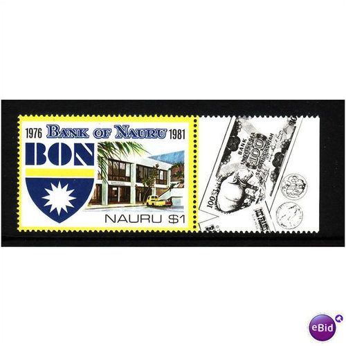 NAURU 1981 $1 BANK OF NAURU SG 243 U/M MINT