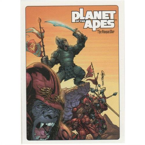 PROMO CARD - PLANET OF THE APES: THE HUMAN WAR (2001)