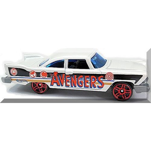 Hot Wheels - '57 Plymouth Fury: '16 Captain America 75th Anniversary Series #6/8