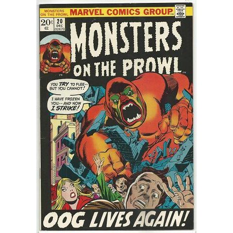 MONSTERS ON THE PROWL # 20 HI GRADE