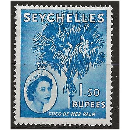 Sarawak 1954 SG185 1r50c Blue Mounted Mint .. .