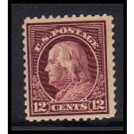 512 12c Benjamin Franklin Fine MMH K4184
