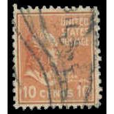 Used 815 10c John Tyler Fine Plus M07971