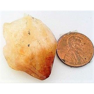 Natural Citrine Crystal Gemstone Specimen 1