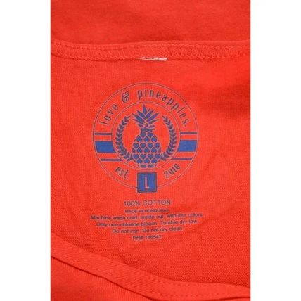 Love & Pineapples USA All Day Red Tank Top Size L 100% Cotton