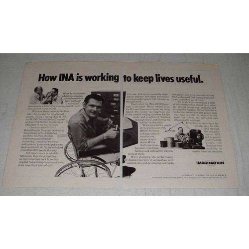 1969 INA Insurance Company of North America Ad - Useful