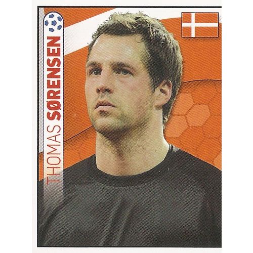 Topps ENGLAND 2012 Stickers: No.249 - Denmark's Player to Watch: Sørensen