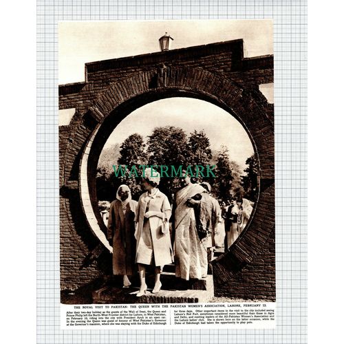 (X241) Pakistan Women's Association Lahore Royal Visit - 1961 Clip