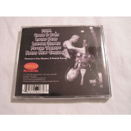Phantom Rockers 5" Punched CD Promo with 6 Songs-PSYCHO SICK MOTHERFUCKER
