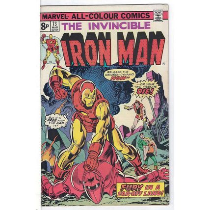 Iron Man (Vol 1) # 073 FN+ Price VARIANT RS003 ORIG US COMICS