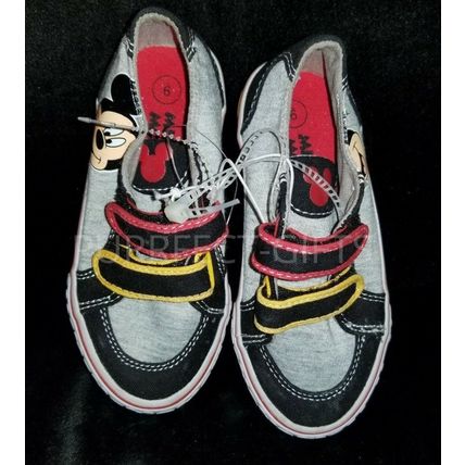 DISNEY MICKEY TODDLER CHILD BOYS OR GIRLS SHOES SLIP ON SNEAKERS~NEW~SZ 9