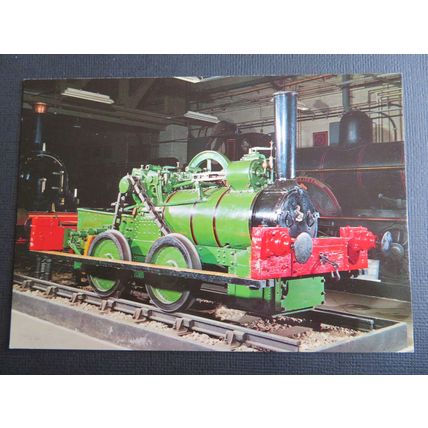 64 Aveling & Porter Wotton Tramway Loco 1872, London Transport R7581 Postcard