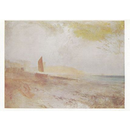 JMW Turner Hastings Tate Gallery Painting Postcard