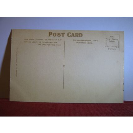 VALLEY GARDENS, HARROGATE, Yorkshire unused antique postcard Potochrom =