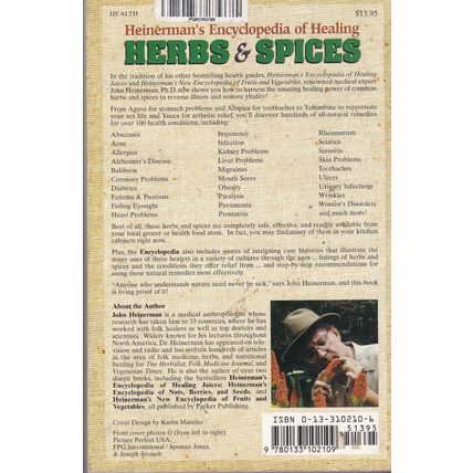 Heineman's Encyclopedia of Healing Herbs & Spices. Ref: B5210