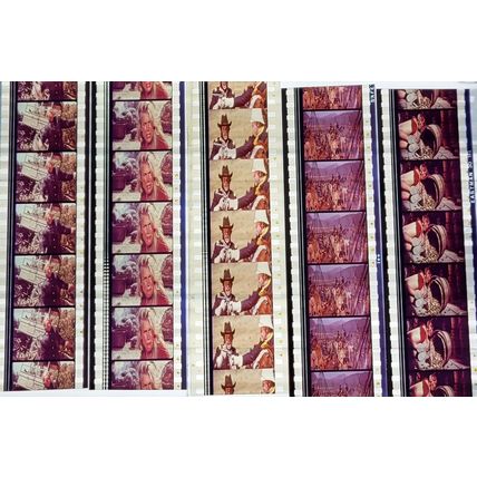 SOLDIER BLUE. Pk MULTI QVF - a008H. - 5 STRIPS OF 5 - 35MM FILM CELLS