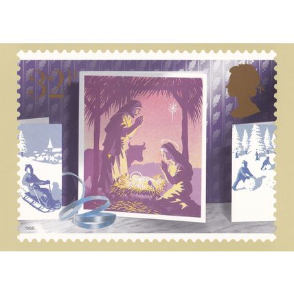 Great Britain: 1988 Christmas PHQ Cards. Set 5. Ref: S0143