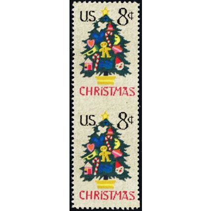1508a, Mint NH VF 8¢ Imperforate Between Pair Error * Stuart Katz