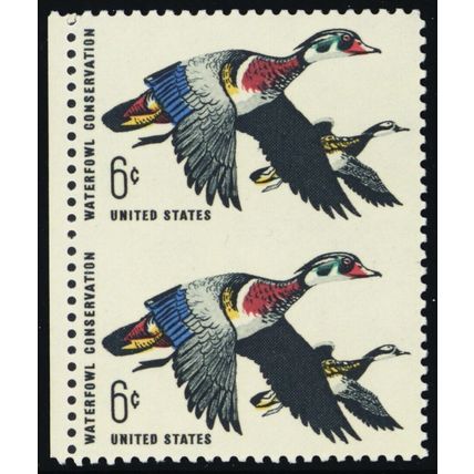 1362a, Mint NH VF 6¢ Imperforate Between Pair Error - Stuart Katz