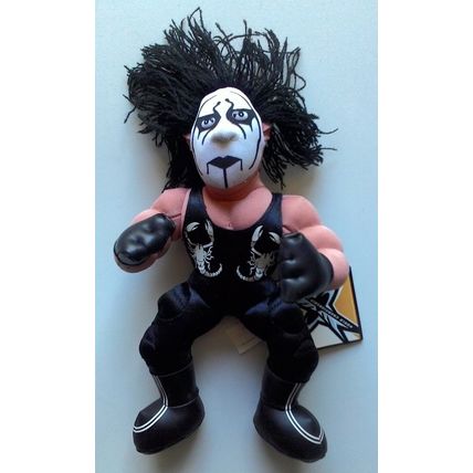 wwf ljn hasbro wrestling superstars 8" sting beanbag brawlers wrestling figure
