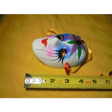 New Orleans Ceramic Decorative Mardi Gras Painted Mask! $23.00 Shipped!