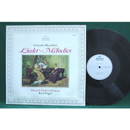Dietrich Fischer-Dieskau/Engel - Meyerbeer: Lieder-Melodies - 2533 295 - EX+