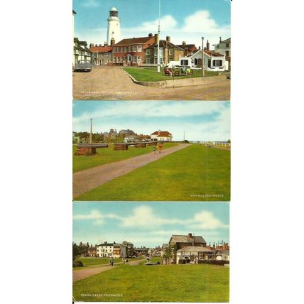 Suffolk SOUTHWOLD 6 Postcards by J. Salmon