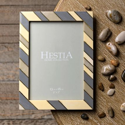 Marbelled Pattern Photo Frame Resin 20.5 Gift Home Decor Picture Display
