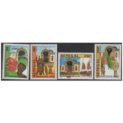 Sénégal 2001 Marché Artisanal Markt market Mi. 1928 - 1931 4 val. RARE MNH