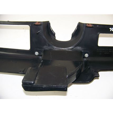 1976 CHRYSLER CORDOBA A/C INSTRUMENT CLUSTER SURROUND & LOWER DASH PLASTIC OEM