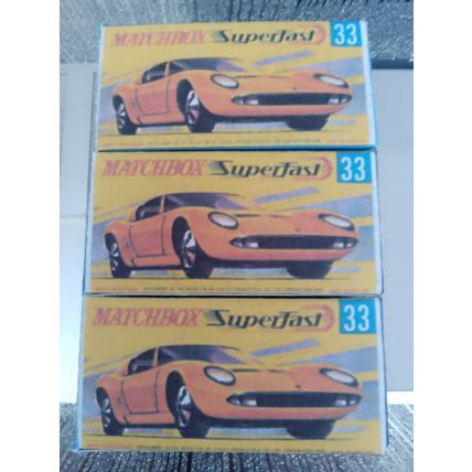 Matchbox - No33 Lamborghini Miura SF Replica Box