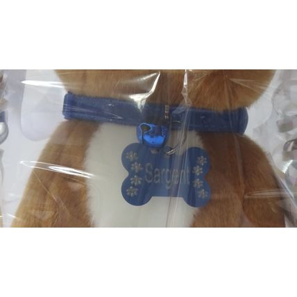 Amstaff Staffie Staffordshire Bull Terrier 12" Plush Black, Blue, Brindle or Red