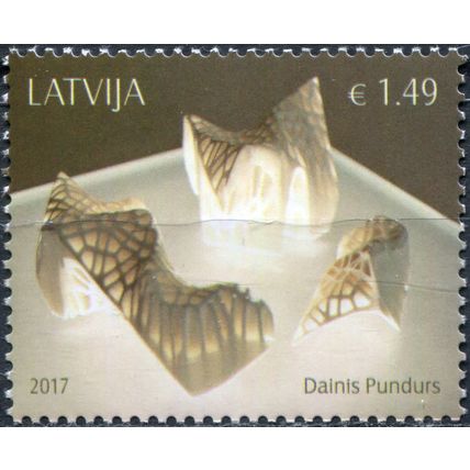Latvia. 2017. Artwork of Dainis Pundurs (MNH **) Stamp