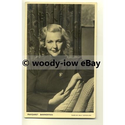 b2071 - Film Actress - Margaret Bannerman - postcard