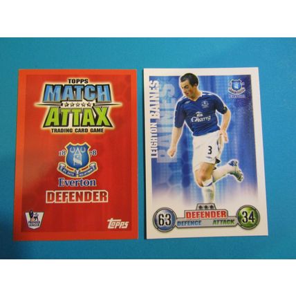 Leighton Baines - Everton - Match Attax 2007/08 Football Card