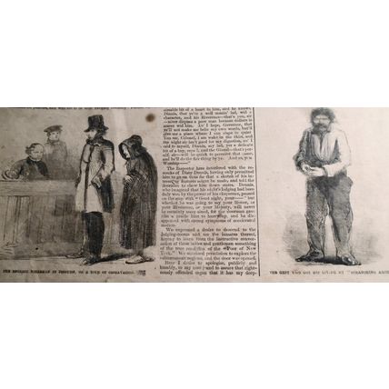 The Poor Of New York As Seen At The Station-houses - Frank Leslie's Jan 23, 1858