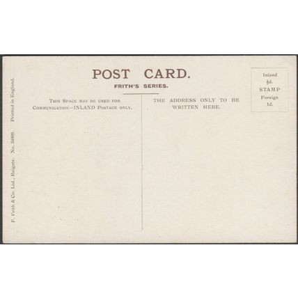 Cave Dwellers, Downderry, Cornwall, c.1905 - Frith's Postcard