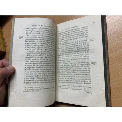 RARE* 1800 "HISTORY OF GREAT BRITAIN 1399-1485" ROBERT HENRY VOL 10 BOOK (P5)