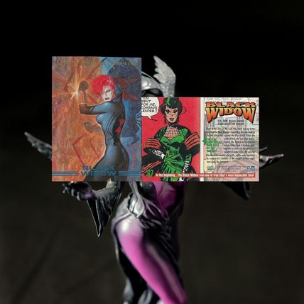 1993 Marvel Masterpieces Trading Card - Black Widow #67