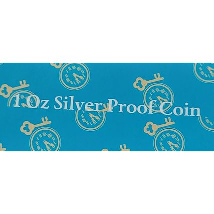 1 Oz Silver Proof JVP Investment Coin APAEKNHO N APTEMOH Mintage Of Only 1000
