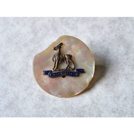 Original WW1 / WW2 British Royal Warwickshire Regiment Sweetheart Brooch
