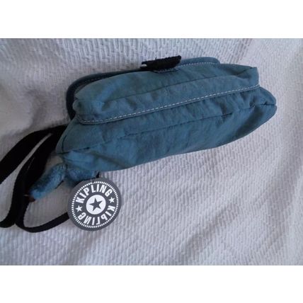 Kipling LOCAL Small Shoulder Cross Body Bag Blue Jean Michela Monkey