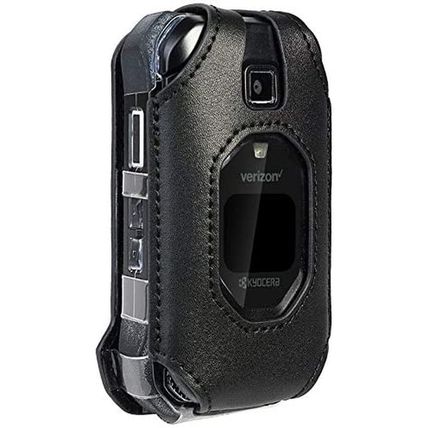 BELTRON Leather Fitted Case for Kyocera Duraxv Extreme E4810, Duraxv Extreme