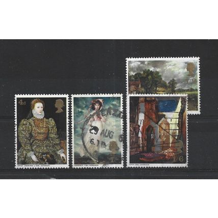 GB.British Paintings (2nd series) set of 4.Fine Used.Jul25