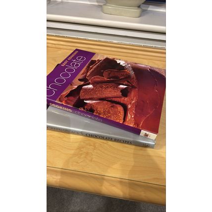 Easy cooking chocolate / Green & Black's chocolate recipes - two hardback books