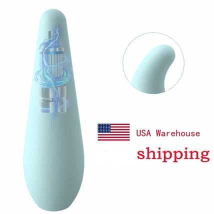 Magnetic USB Rechargeable Silicone Vibrating Massager Waterproof Compact Multi S
